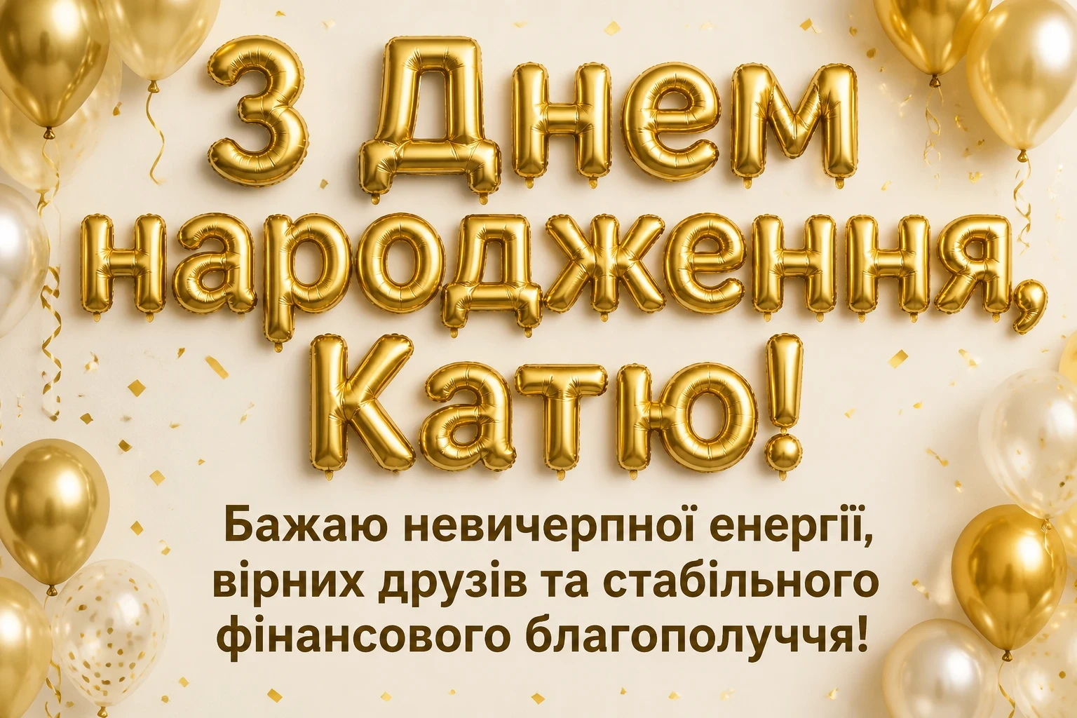 катя з днем народження картинки