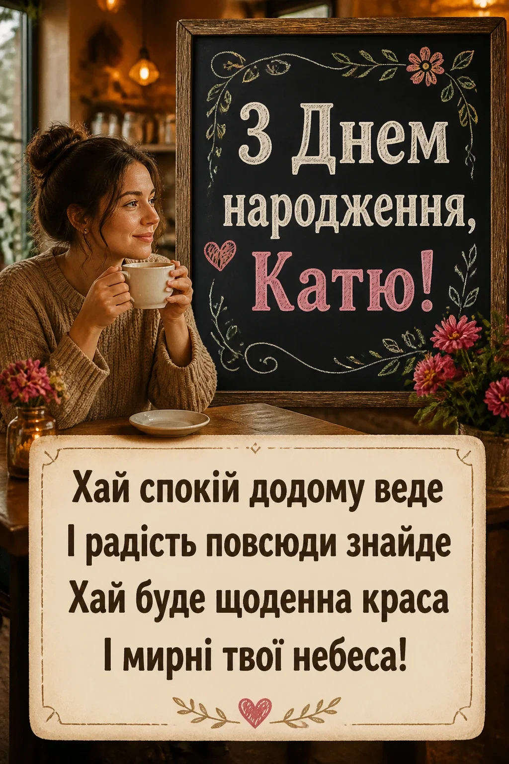 катя з днем народження картинки