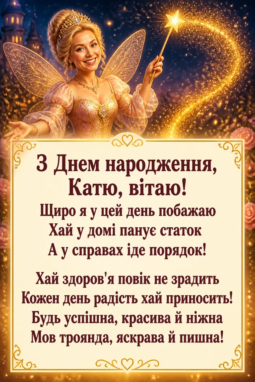 катя з днем народження картинки