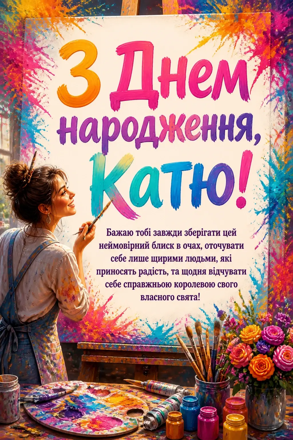 катя з днем народження картинки