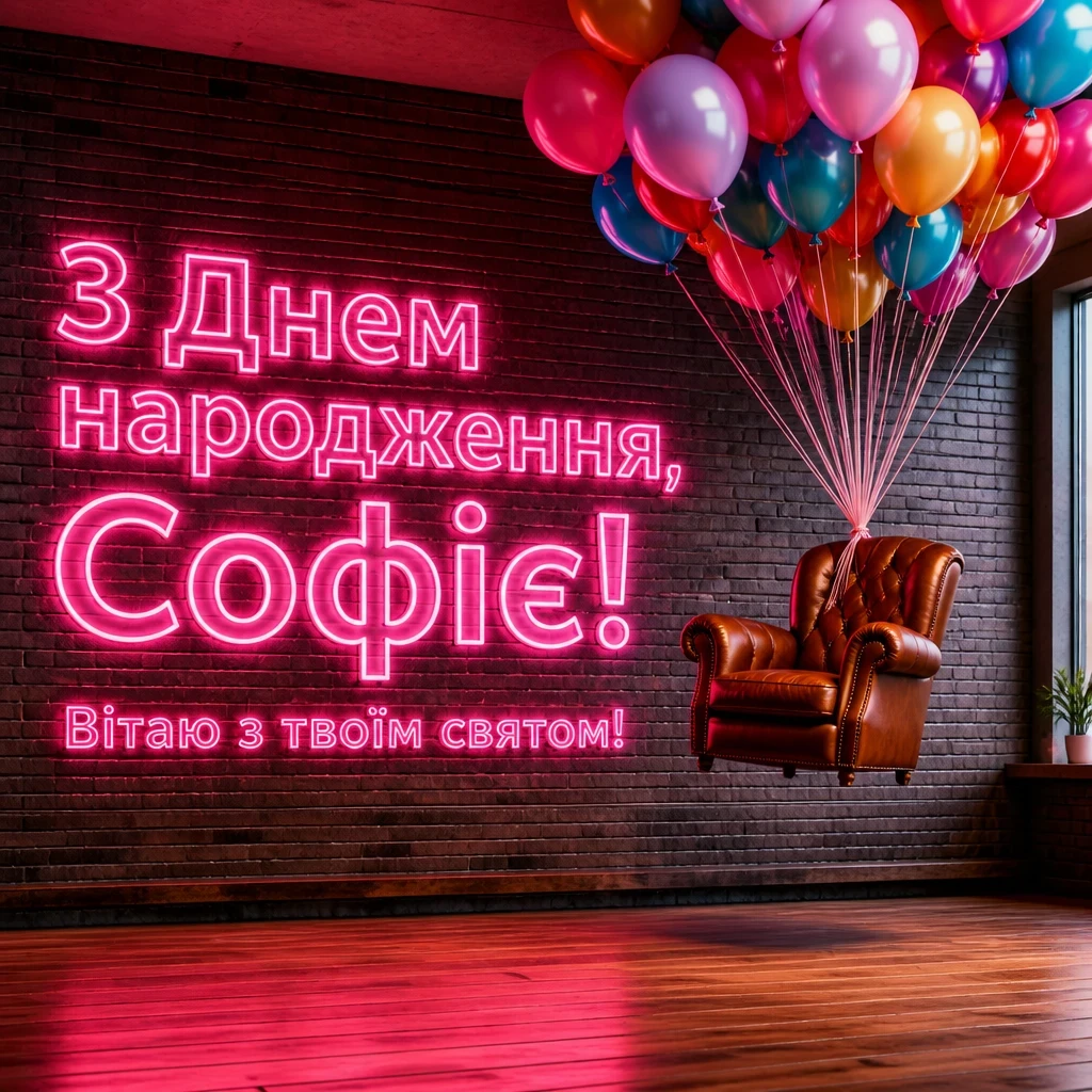 з днем народження софія картинки