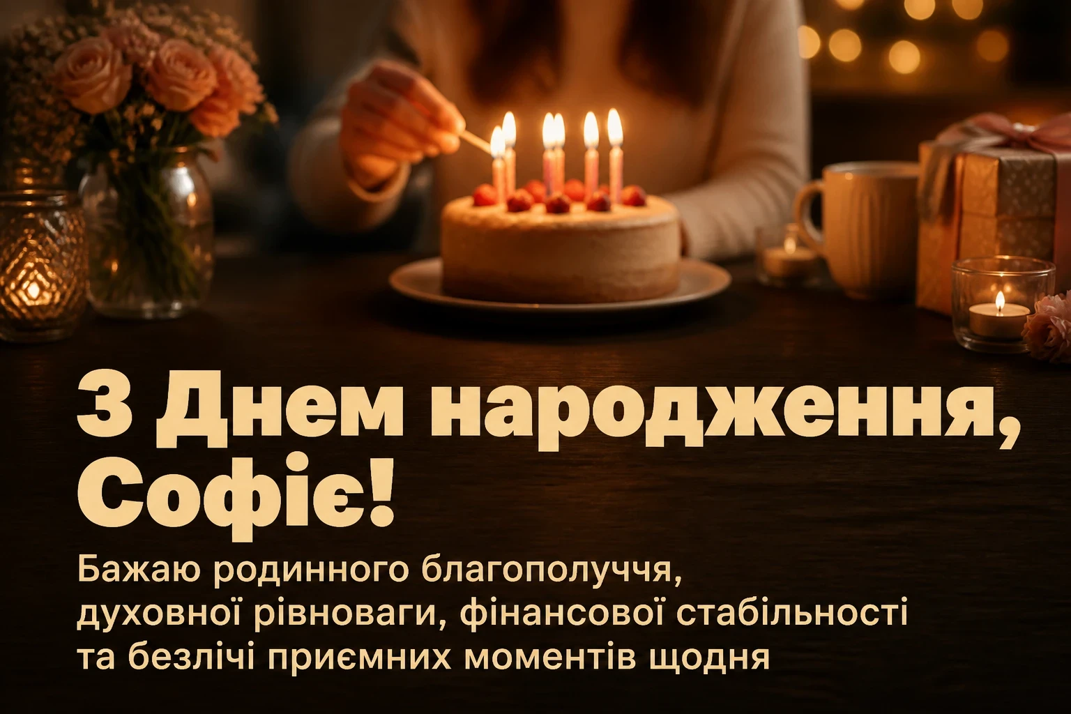 з днем народження софія картинки