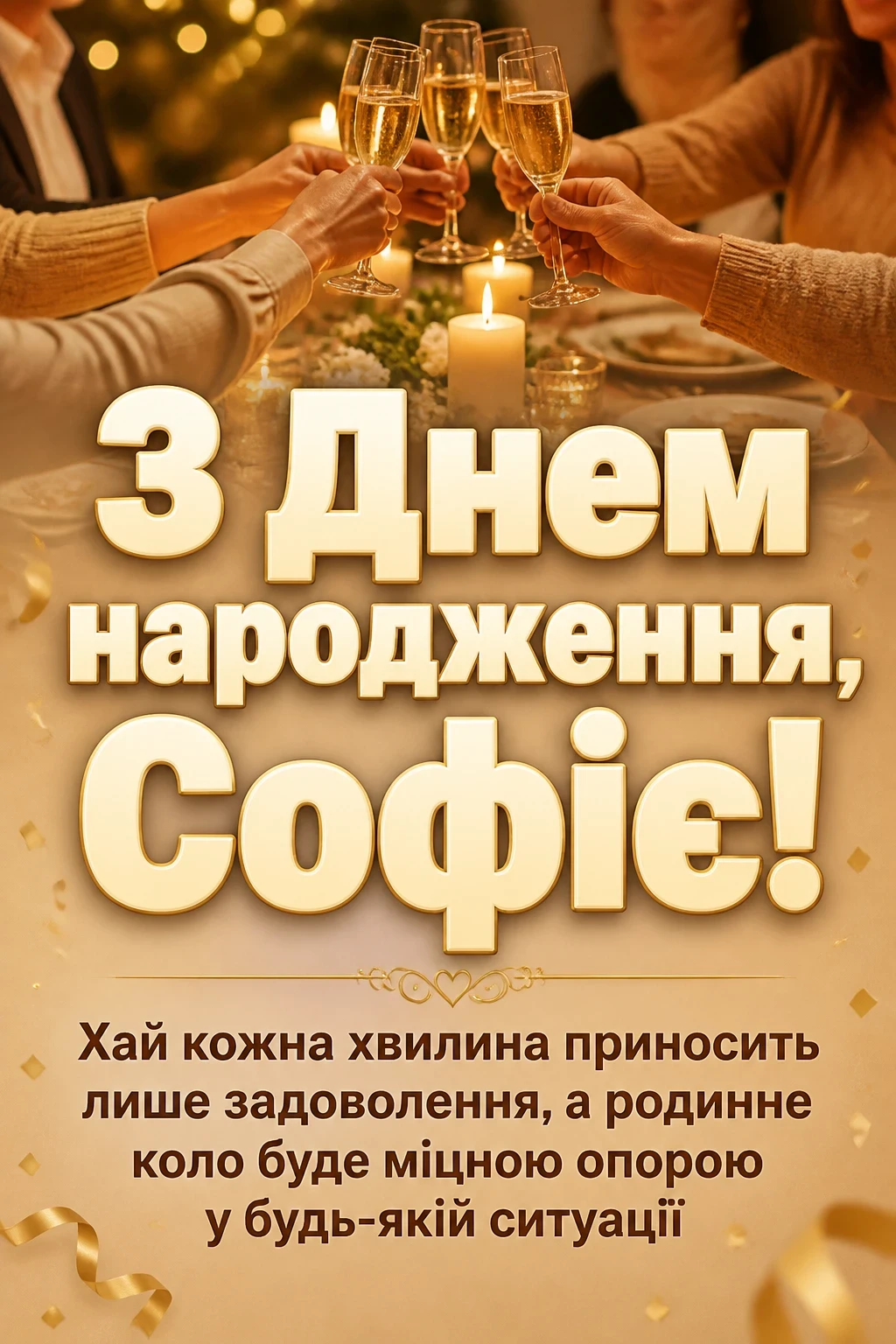 з днем народження софія картинки