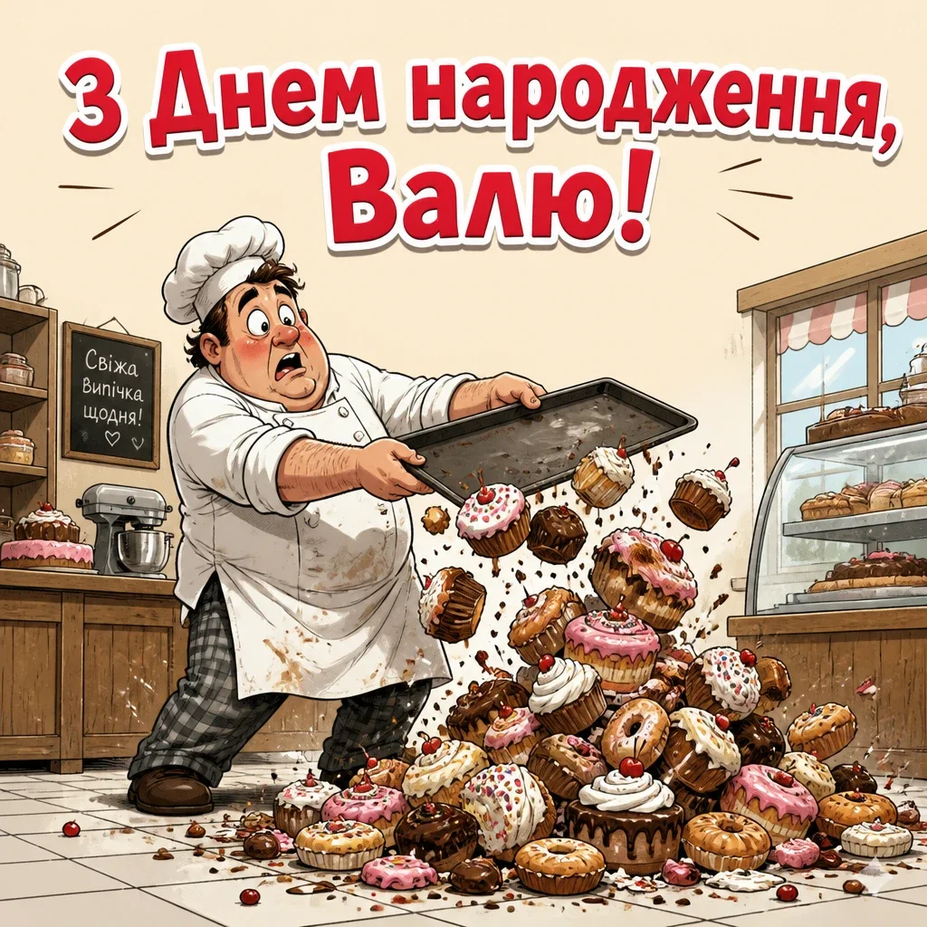 валя з днем народження картинки