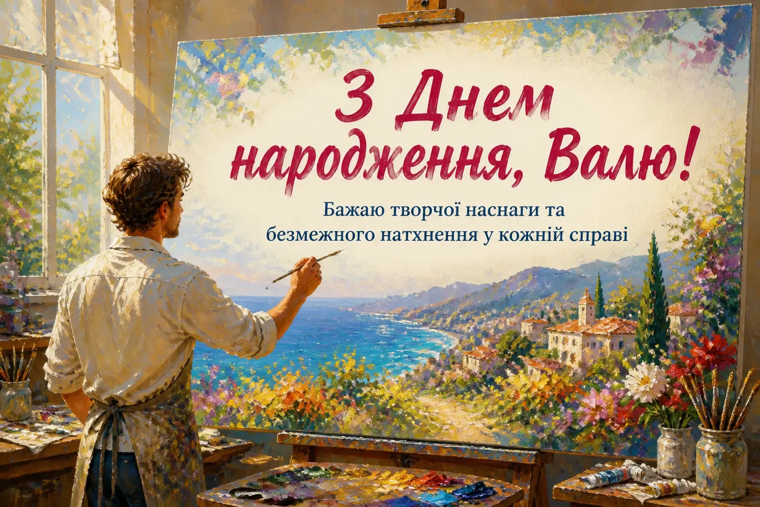 валя з днем народження картинки