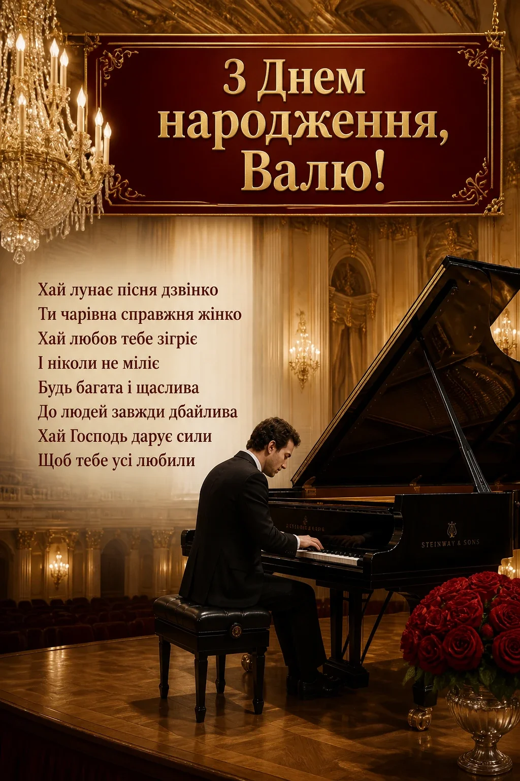 валя з днем народження картинки