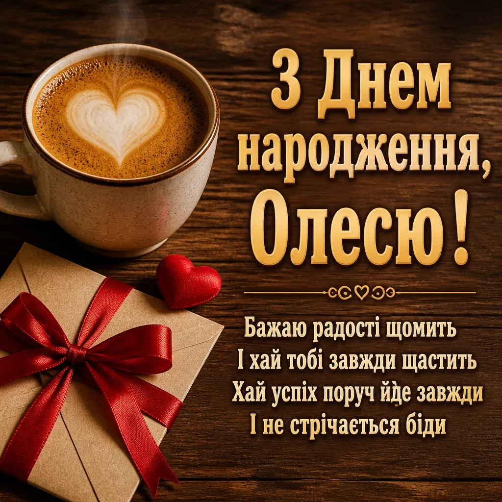олеся з днем народження