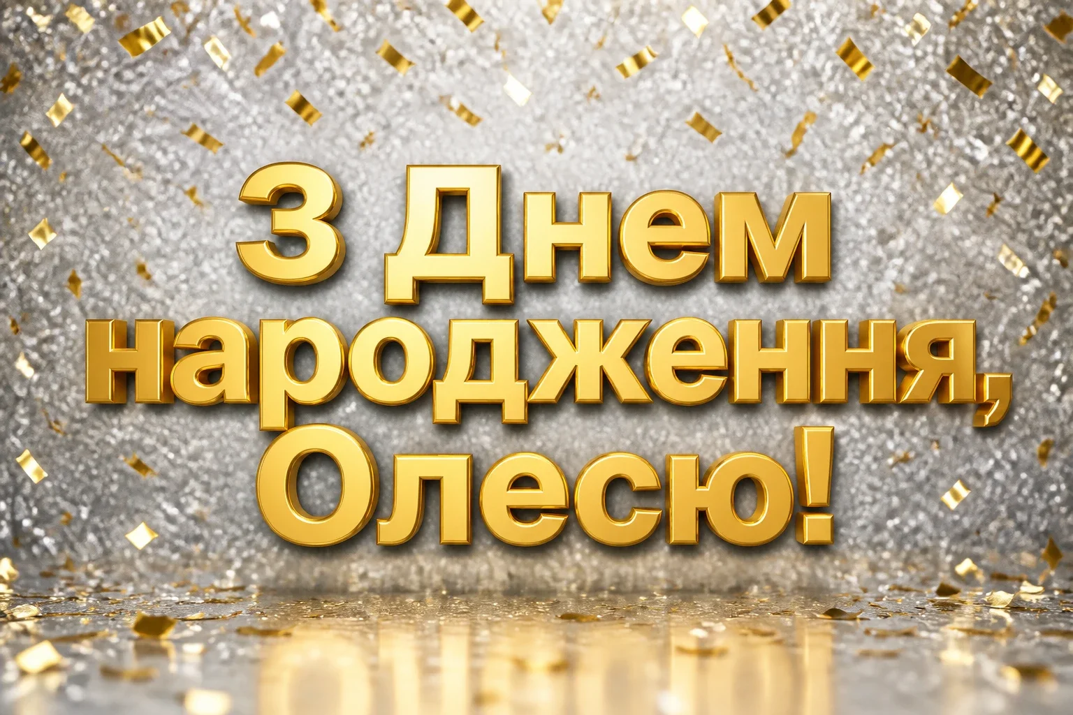 олеся з днем народження