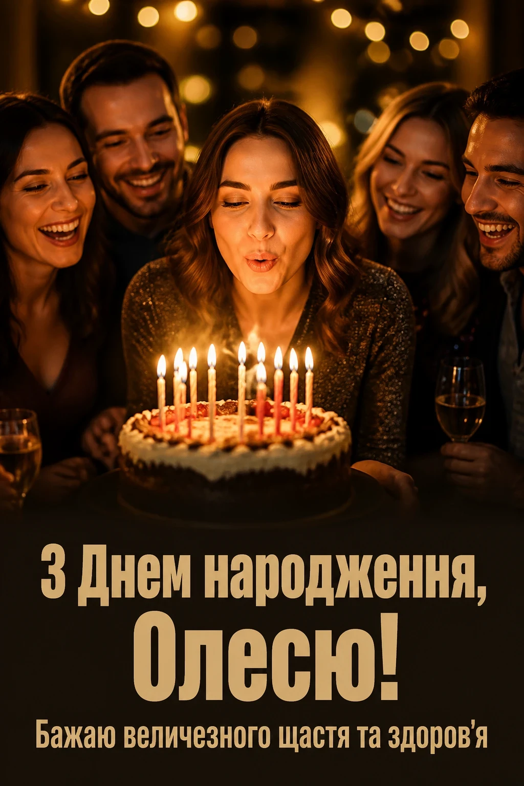 олеся з днем народження