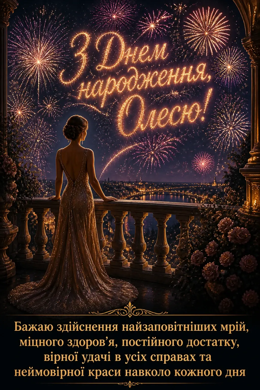 олеся з днем народження