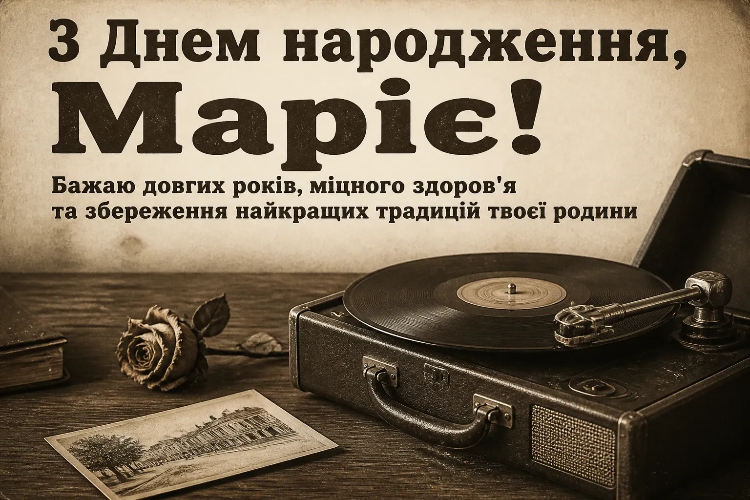 з днем народження марія картинки