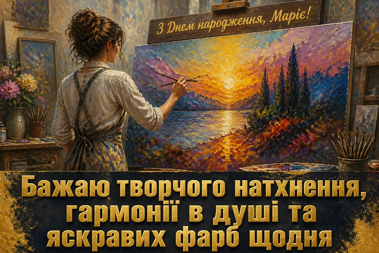 з днем народження марія картинки