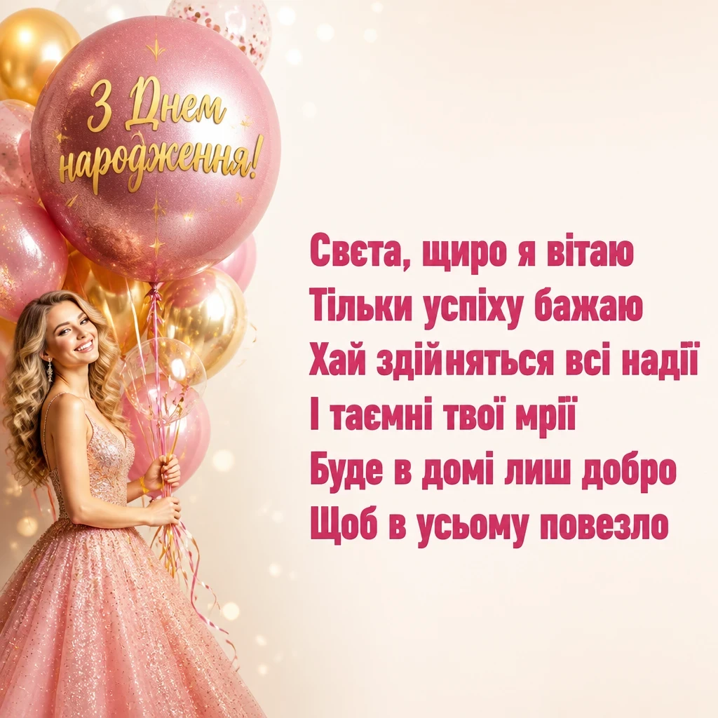 з днем народження свєта з днем народження свєта