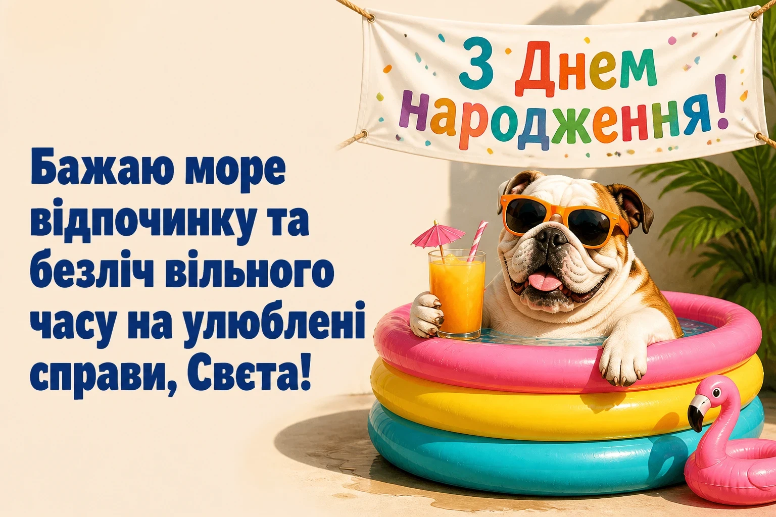з днем народження свєта з днем народження свєта
