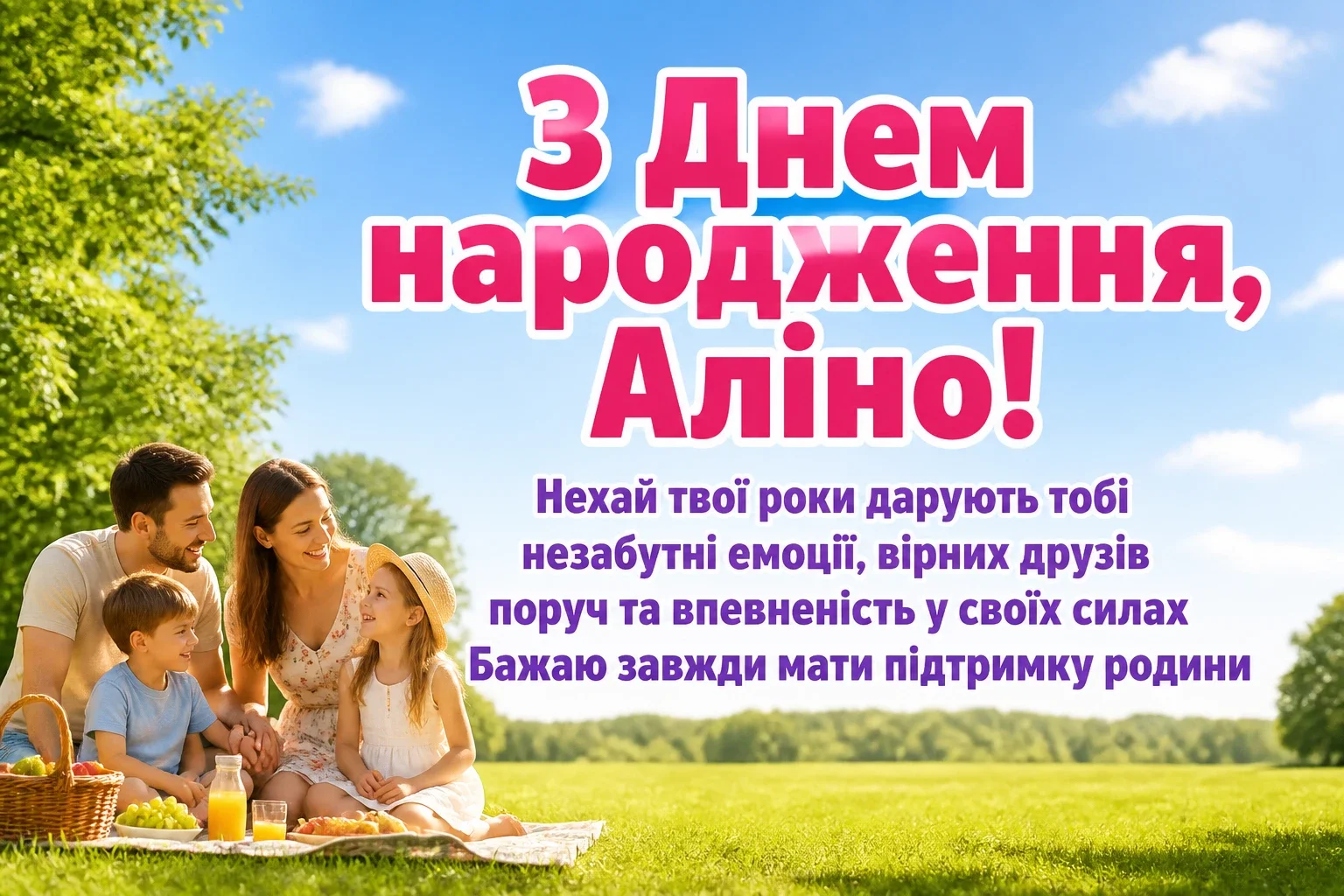 з днем народження аліна картинки