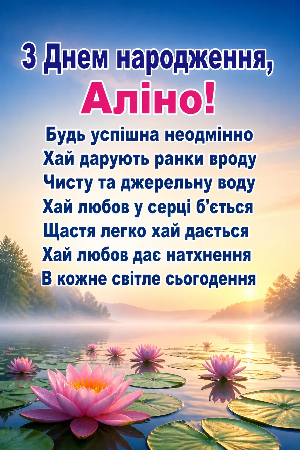 з днем народження аліна картинки