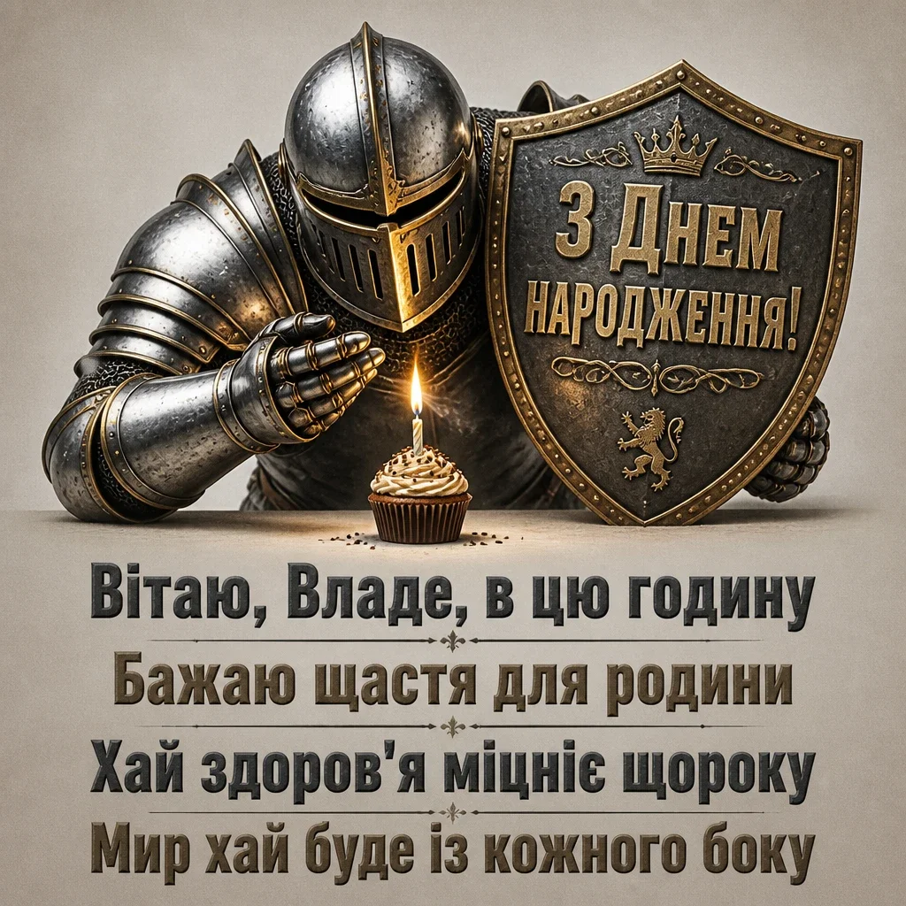 з днем народження влада