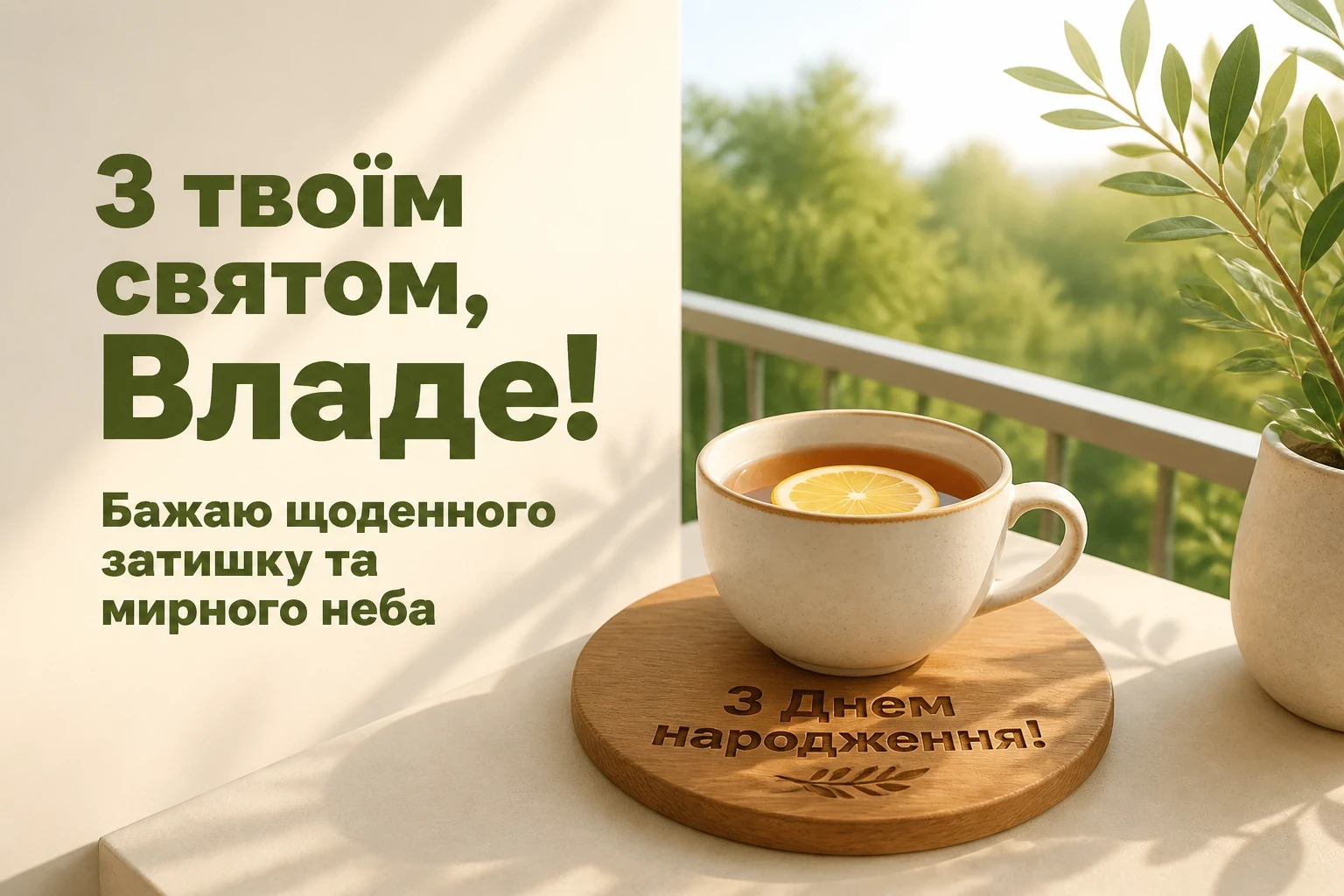 з днем народження влада