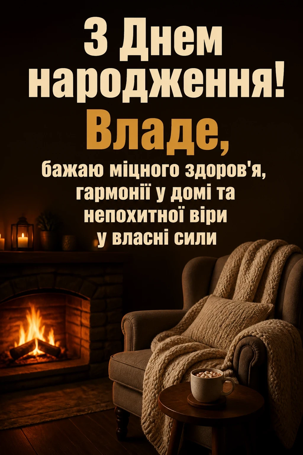 з днем народження влада