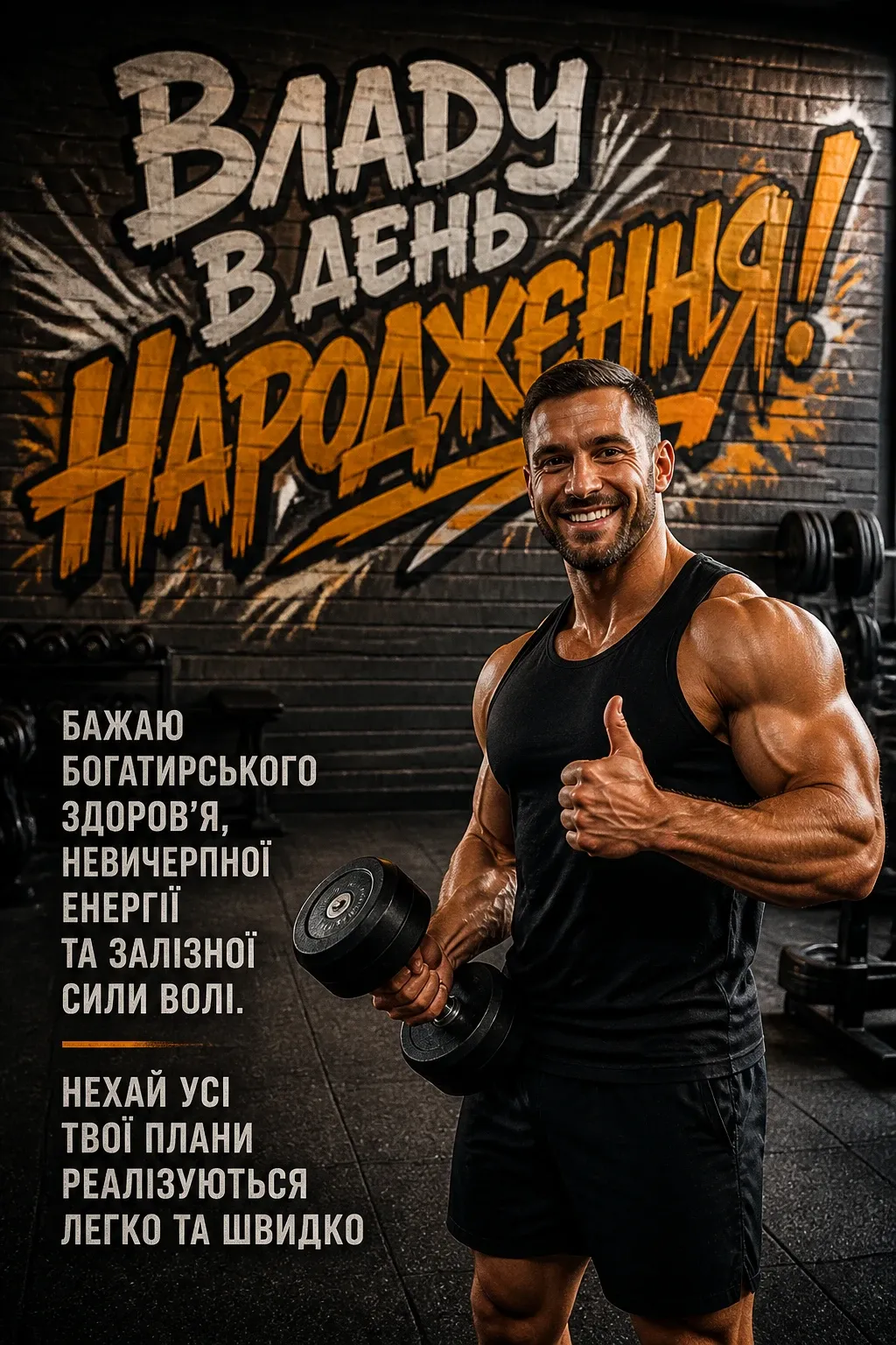 з днем народження влада