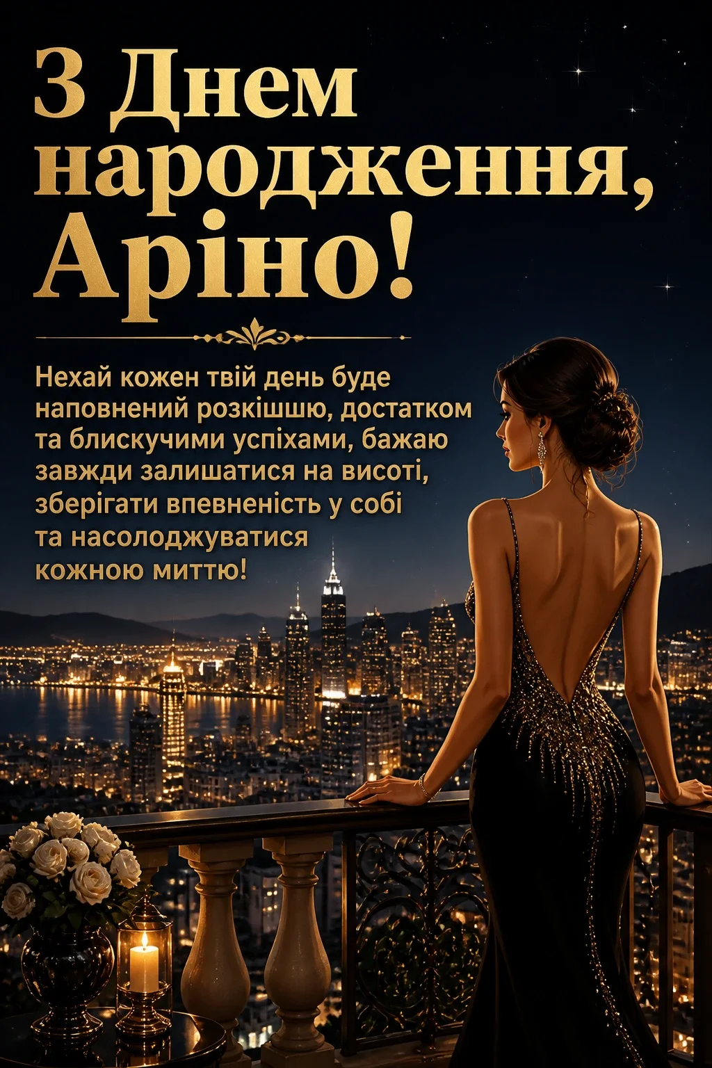 з днем народження аріна