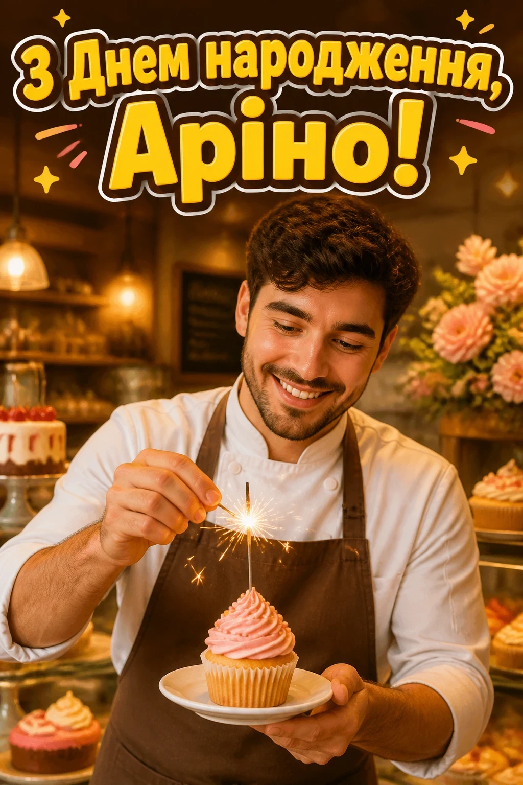 з днем народження аріна