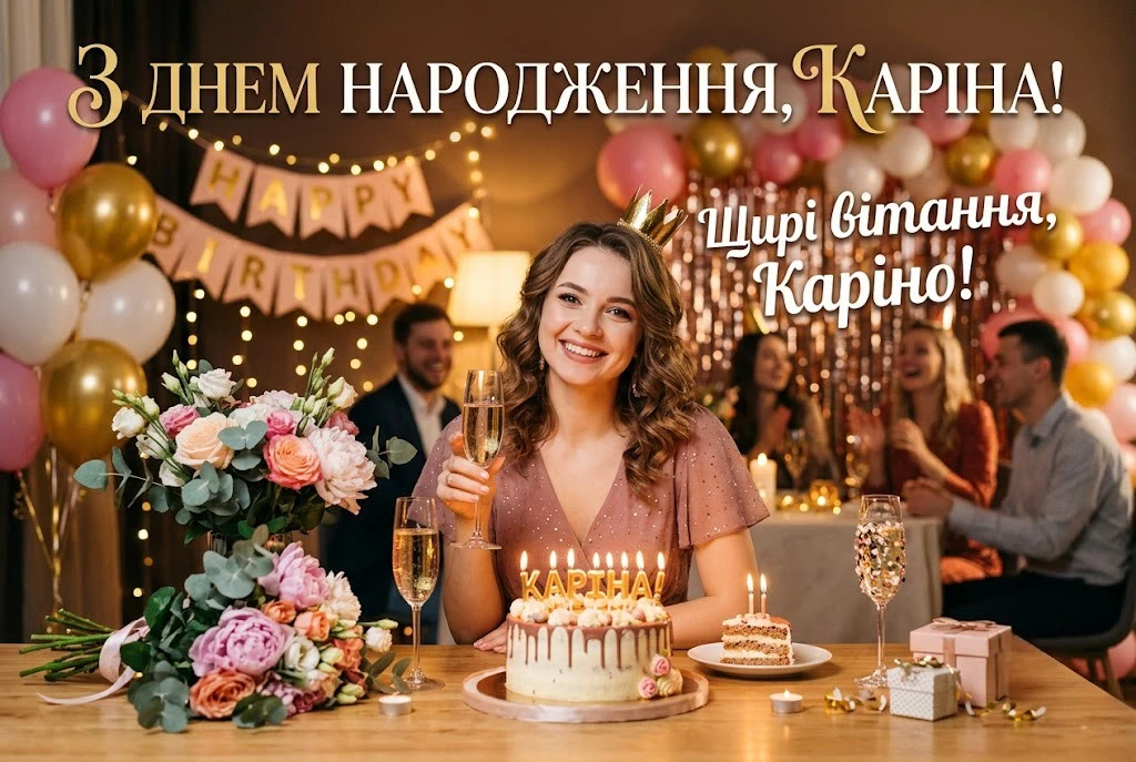 З днем народження, Каріно