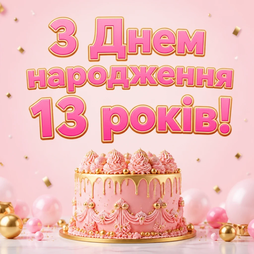 привітання з днем народження 13 років дівчинці привітання з днем народження 13 років дівчинці