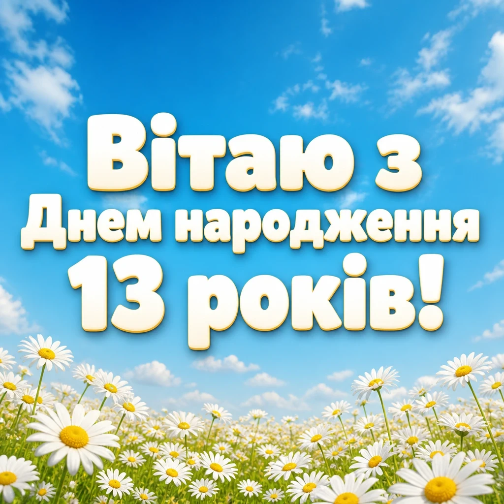 привітання з днем народження 13 років дівчинці привітання з днем народження 13 років дівчинці
