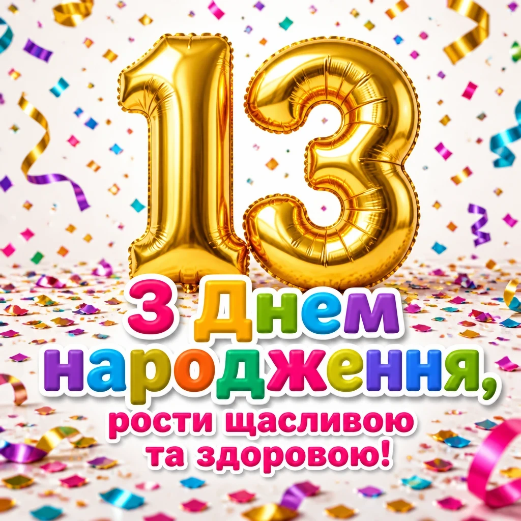 привітання з днем народження 13 років дівчинці привітання з днем народження 13 років дівчинці