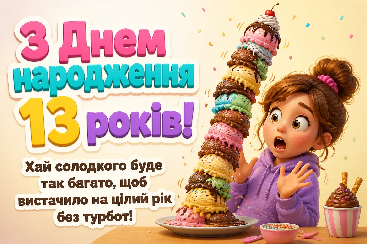 привітання з днем народження 13 років дівчинці привітання з днем народження 13 років дівчинці