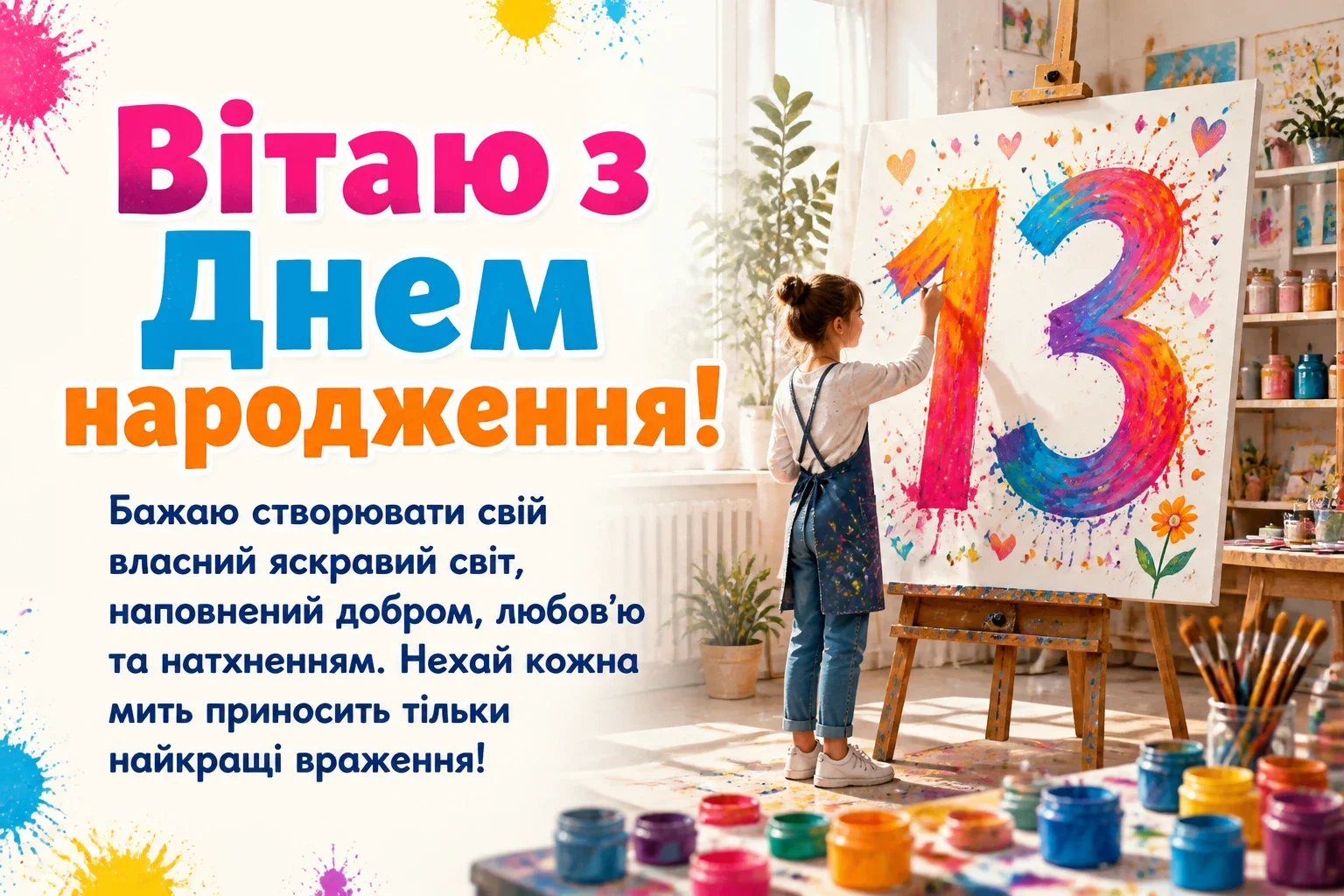 привітання з днем народження 13 років дівчинці привітання з днем народження 13 років дівчинці