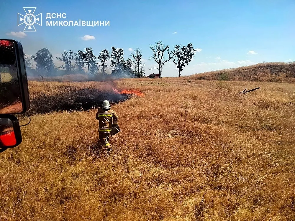 Трагедія у Новій Одесі та спалені поля: ДСНС ліквідувала понад пів сотні пожеж на Миколаївщині