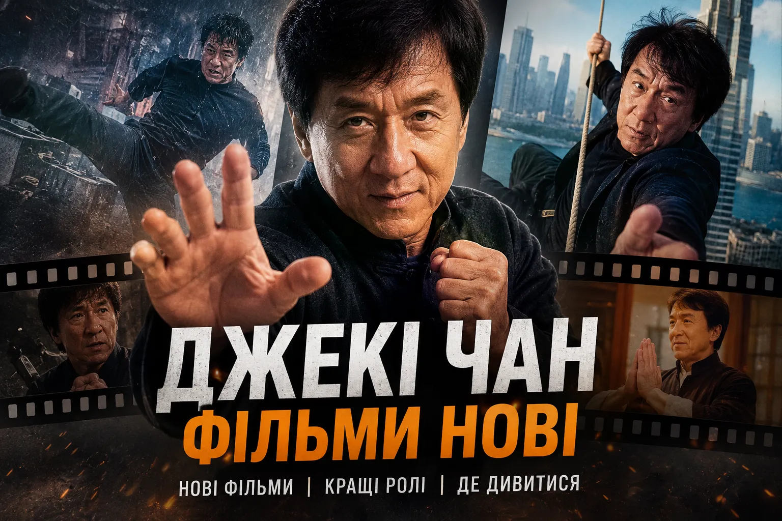 Огляд нових фільмів Джекі Чана від 2015 до 2026