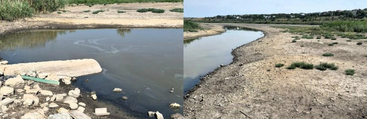 Екологічна інспекція оцінила стан водойми біля Тернівських дач після скарг на обміління